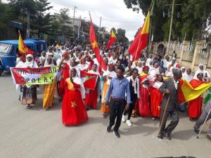 ኣቀባብላ ሓርበኛታት ተጋደልቲ ትግራይ ክ/ከተማ ዓይደር